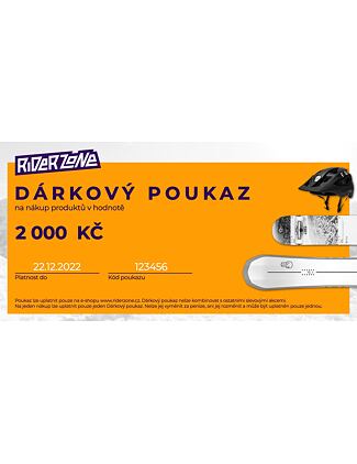 Online dárkový poukaz 2000 Kč