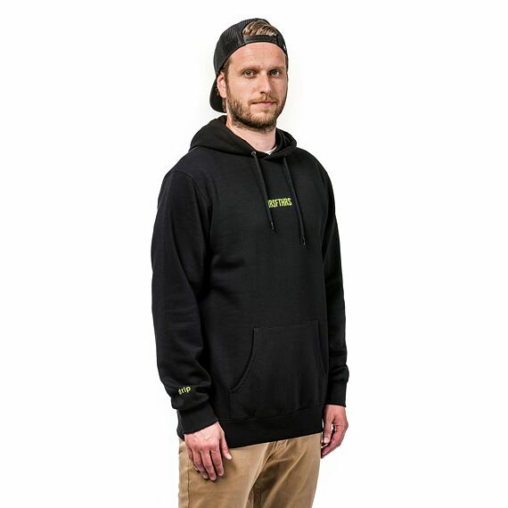 Horsefeathers mikina Bram atrip - black