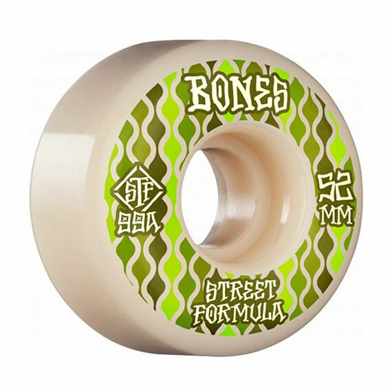 Bones skate kolečka Retros STF V2 Locks 99A - white