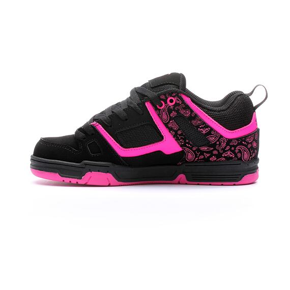 DVS dámské boty Gambol - black/pink/black/nubuck
