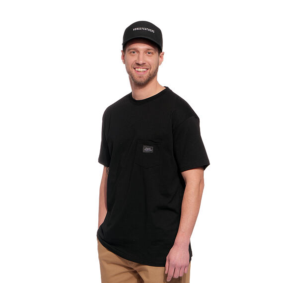 Horsefeathers triko Alpha - black