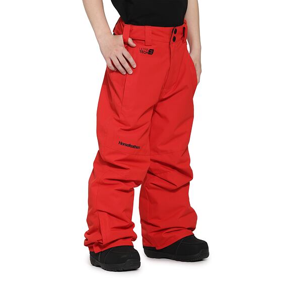 Horsefeathers dětské kalhoty Spire II - lava red
