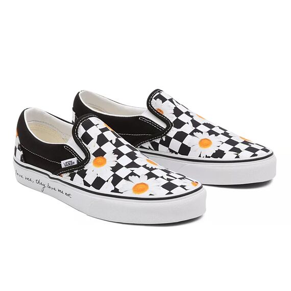 Vans boty Classic Slip-On - love me/love me not/daisy/true white