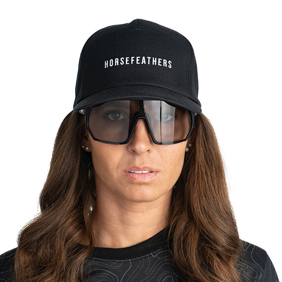 Horsefeathers cyklistické brýle Archie - black/smoke