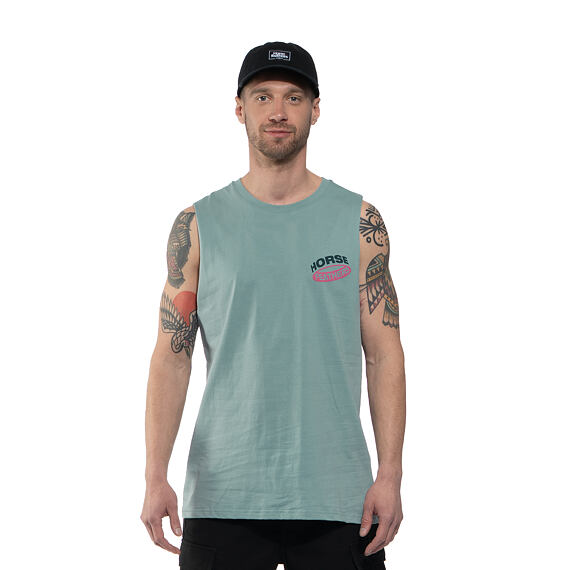 Horsefeathers tílko Orbit - blue haze